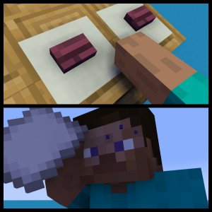 Minecraft Choice Button